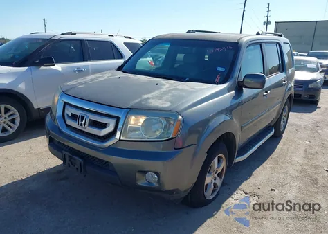 2010 Honda Pilot Ex-L z USA, uszkodzony, nr VIN 5FNYF3H53AB008020